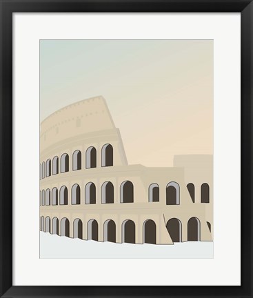 Framed Travel Europe--Rome Print