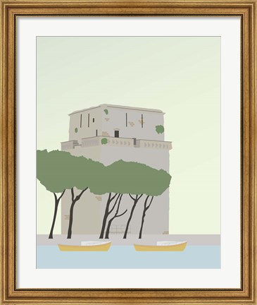 Framed Travel Europe--Viareggio Print