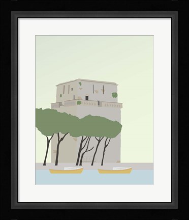 Framed Travel Europe--Viareggio Print