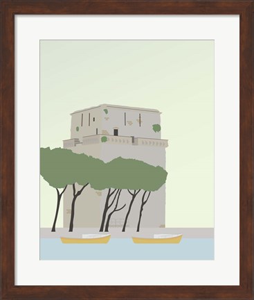 Framed Travel Europe--Viareggio Print