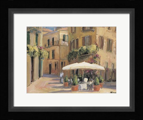 Framed Cafe Bordeaux Print