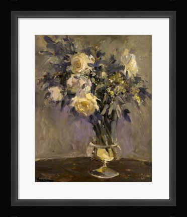 Framed Evening Vase Print