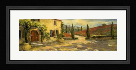 Framed Scenic Italy V Print