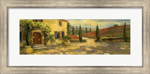 Framed Scenic Italy V Print