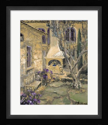 Framed Scenic Italy VII Print