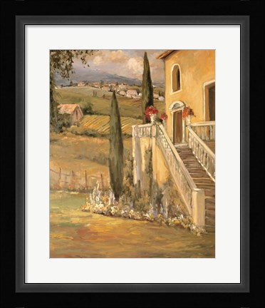 Framed Scenic Italy IX Print