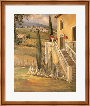 Framed Scenic Italy IX Print