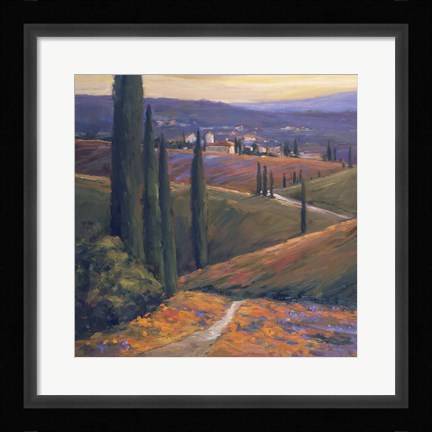 Framed Afternoon I Print