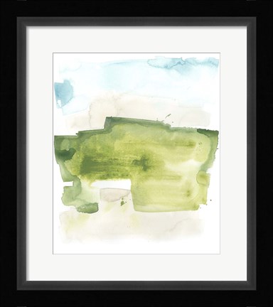 Framed Liquid Valley II Print