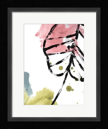 Framed Tropical Moderne III Print