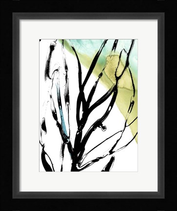 Framed Tropical Moderne V Print