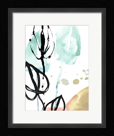 Framed Tropical Moderne VI Print