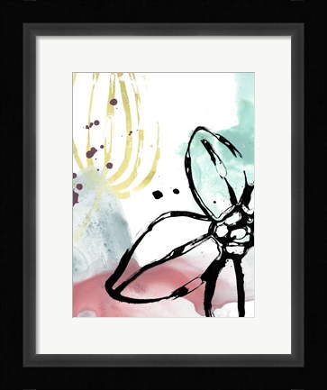 Framed Tropical Moderne VIII Print
