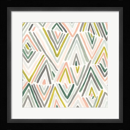 Framed Tropic Tribal IV Print