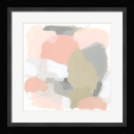 Framed Pink Cloud III Print