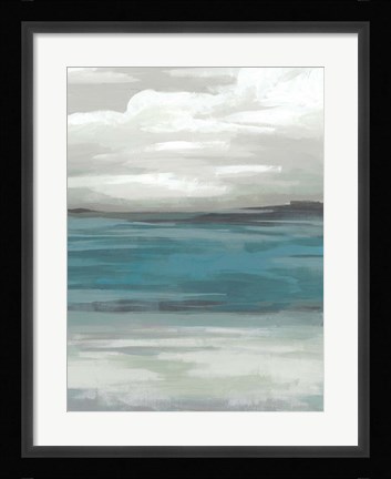Framed Storm Front I Print