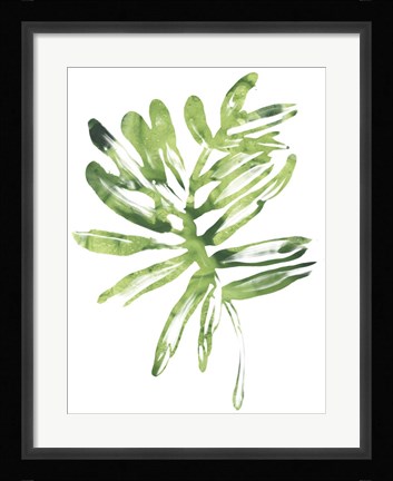 Framed Emerald Tropics III Print