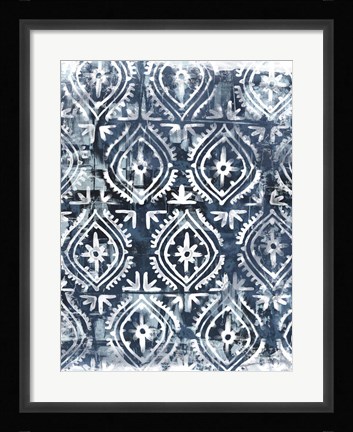 Framed Indigo Extraction IV Print
