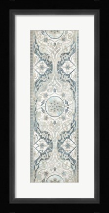 Framed Vintage Persian Panel I Print