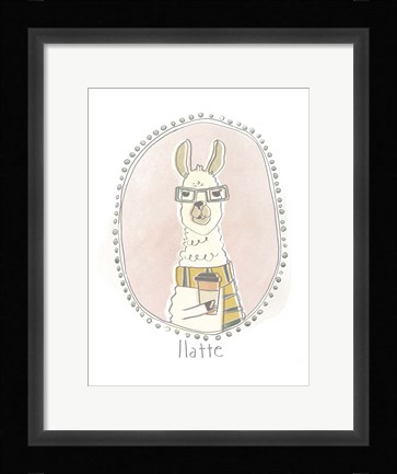 Framed Caffeinated Cutie II Print