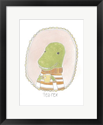 Framed Caffeinated Cutie IV Print