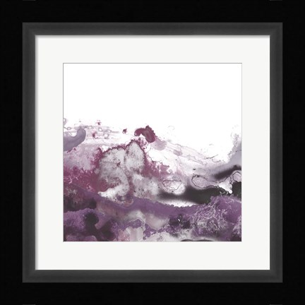 Framed Orchid Wave III Print