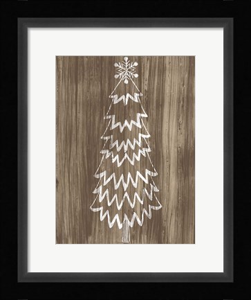 Framed Barnwood Wonderland VIII Print