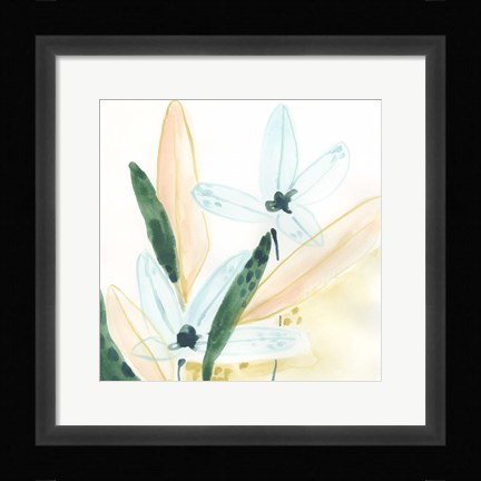 Framed Garden Essence IX Print