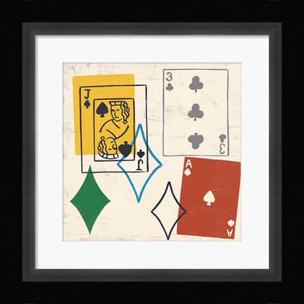 Framed Game Time III Print