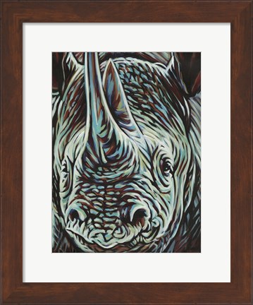 Framed Powerful Wildlife II Print