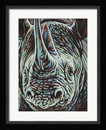 Framed Powerful Wildlife II Print
