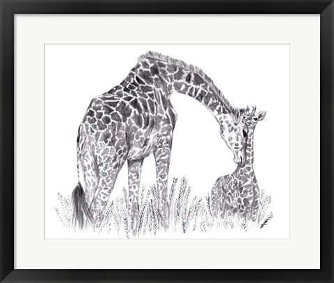 Framed New Beginnings II Print