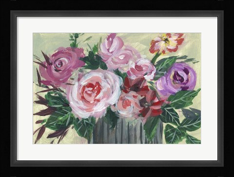 Framed Fleur de Matin II Print