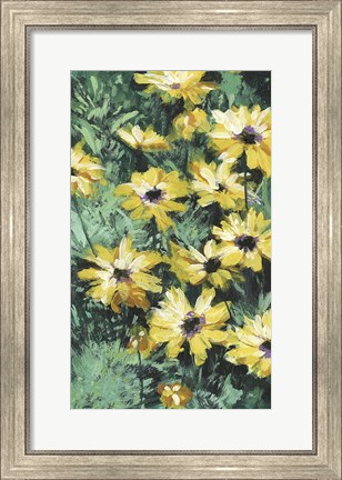 Framed Floral Impressions II Print