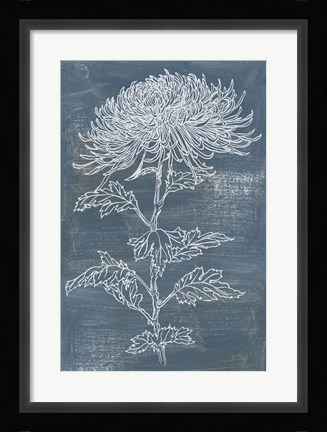 Framed Indigo Dance II Print