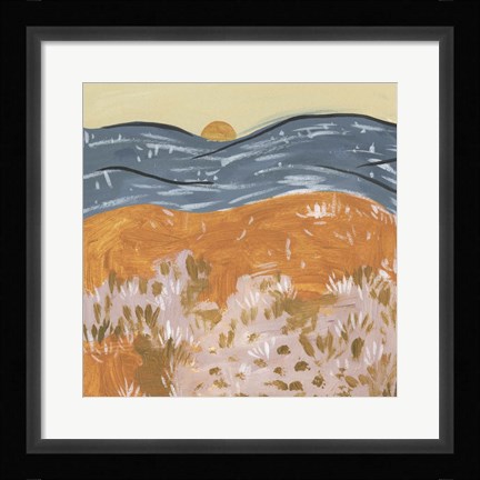 Framed Wane II Print