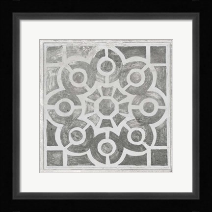 Framed Antique Garden Gate III Print