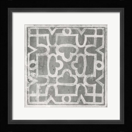 Framed Antique Garden Gate IV Print