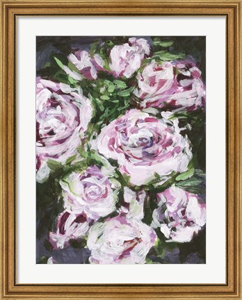 Framed Rose Rhapsody II Print