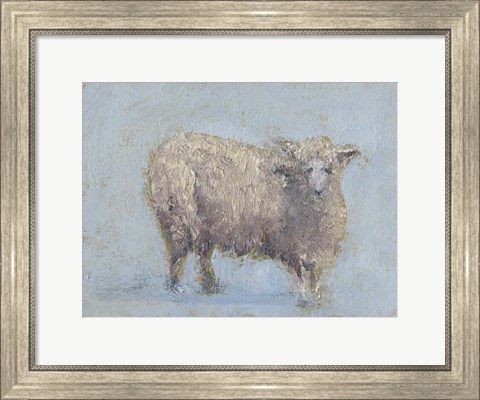 Framed Sheep Strut I Print