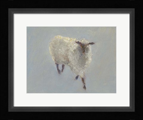 Framed Sheep Strut II Print
