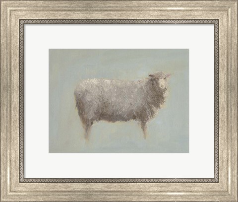 Framed Sheep Strut III Print