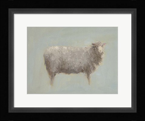 Framed Sheep Strut III Print