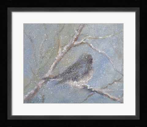 Framed Chance of Snow II Print