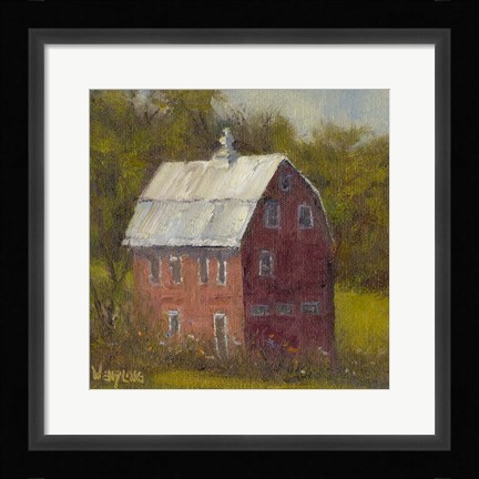 Framed Country Road I Print