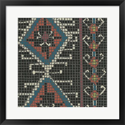 Framed Woven Journey III Print