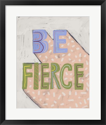 Framed Her Voice III Print