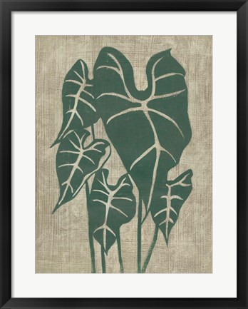 Framed Vintage Greenery III Print