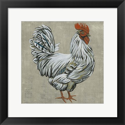 Framed Roost III Print