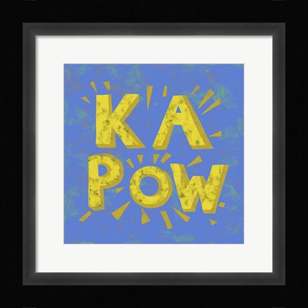 Framed Shout II Print